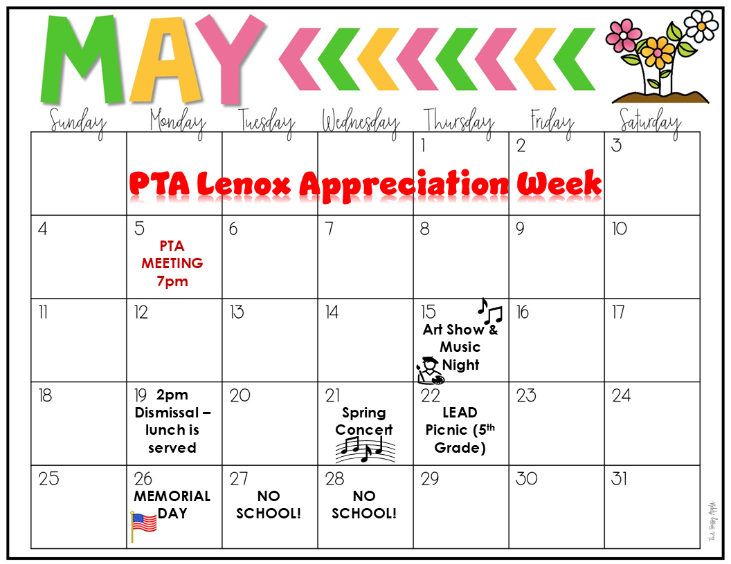 Calendar Of Events calendar-of-events